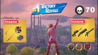 70 Elimination Solo Vs Squads Gameplay Wins (Fortnite Chapter 6 Season 1 PS5 Controller)