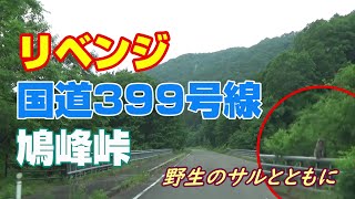 【リベンジ】国道399号線 鳩峰峠　対向車が来ない！