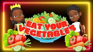 Eat Your Vegetables Song | Pink Unicorn #sensory #autism #kidslearning