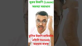 মূৰৰ উকণি মৰাৰ উপায় কি? | Lice problem treatment | Lice in hair | Louse killing remedy