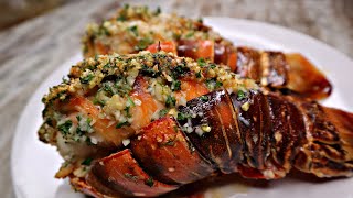 Garlic Butter Lobster Tail| Super Easy Baked Lobster Tail Recipe| Lobster Tail Recipe