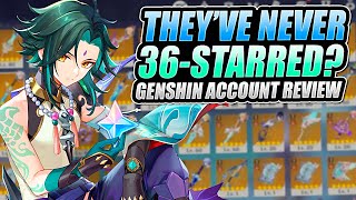 This WHALE COLLECTOR has NEVER cleared Spiral Abyss | Genshin Account Review #21