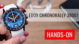 HANDS-ON: Edox Chronorally Quartz Chronograph 38001 TINR BUDN BMW Limited Edition 2000pcs