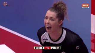 Denmark - Brazil Women's Handball World Championship 2019