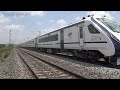 dharwad ksr bengaluru vande bharat express crusing at 110 kmph during trials indian railways