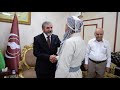 پێشوازی به‌رێز ئه‌مینداری گشتی له‌ دووه‌م رۆژی جه‌ژنی قورباندا