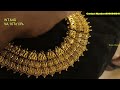 kasumalai new design exclusive wedding set light weight grand look antique wedding haram sets