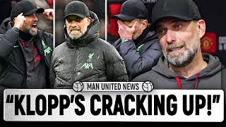 Klopp Loses His Mind! | Man United 2-2 Liverpool | Man United News
