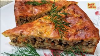 MEAT PIE, EASY RECIPE 🥧 М'ЯСНИЙ ПИРІГ (легко і швидко)