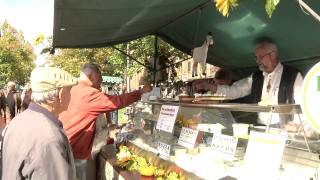 Geißen-Paul auf dem Schustermarkt in Montabaur