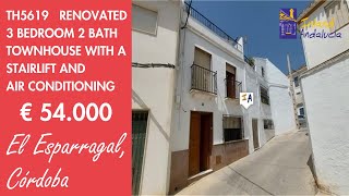 54K, 3 Bed 2 Bath + Stairlift Move into Townhouse Property for sale in Spain inland Andalucia TH5619