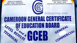 Cameroon GCE 2023 General, TVE Technical and Commercial Results Released For Download