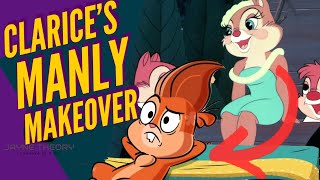 Chip 'n Dale Clarice Gets Manly Makeover In Park Life | Disney+