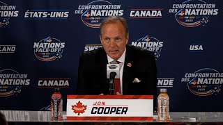 4 NATIONS | Jon Cooper Post-Game 02.15.25