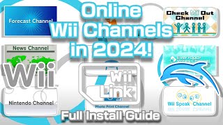 How to Use Online Wii Channels in 2024! (WiiLink/RiiConnect24 Full Installation Guide) Dolphin \u0026 Wii