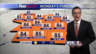 Meteorologist Jacob Dickey - Sunday Night Forecast