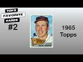 my top 5 favorite cards episode 6 brooks robinson