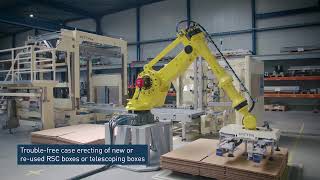 CE-21-XL Robot Case Erecting Machine