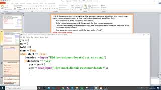 Task 124 - While loop