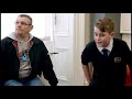 Funny cheeky Scottish kid with Tourette’s swearing and insulting people