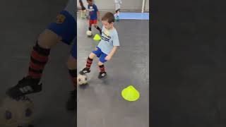 training kids foot video #shorts#bestskills