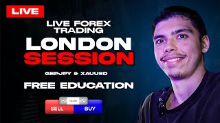 🔴 LIVE FOREX TRADING GBPJPY & GOLD | GIVEAWAY! - FRIDAY MAY 31