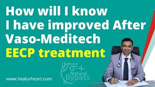 How will i know I have improved after Vaso Meditech EECP treatment?