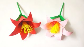 How to Make Paper Flowers | DIY Paper Flowers | Paper Flowers Decoration Easy | Paper Crafts #Shorts
