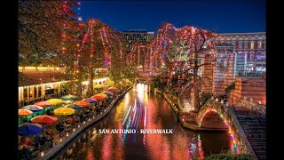 सैन एंटोनियो टेक्सास की रिवरवॉक/ San Antonio Riverwalk