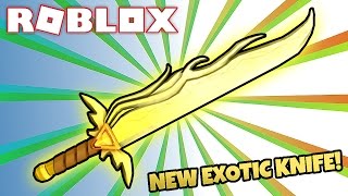Unboxing The New Rarest Exotic Pet Roblox Assassin - roblox assassin knife pictures