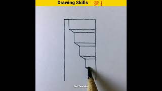 Drawing Skills 💥💯❗Watch Till End 😀 ⁉️#shorts #youtubeshorts #short #art @Net Tamizha