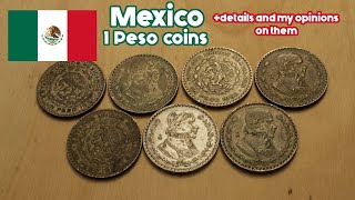 My Opinion on the 10% Silver 1 Peso Coins from Mexico (1957-1967)