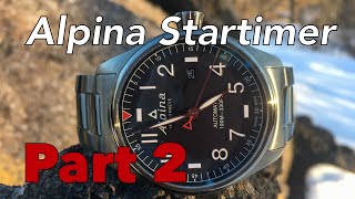 Alpina Startimer Automatic Pilot's Watch (AL-525NN4TS6) Follow-Up Review.