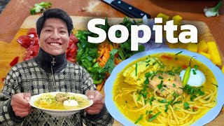 Sopita de pollo 🍗 - cómo cocinar sopa de pollo