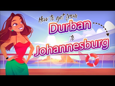 How much is bus fare from Johannesburg to Durban?