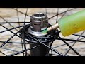 TUTORIAL mantenimiento a núcleo y manzana shimano tipo CASETTE con extractor casero.