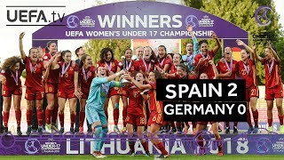 WU17 final highlights: Germany v Spain