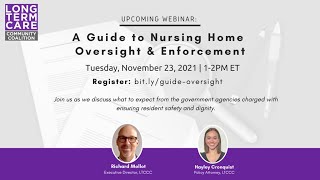 A Guide to Nursing Home Oversight & Enforcement