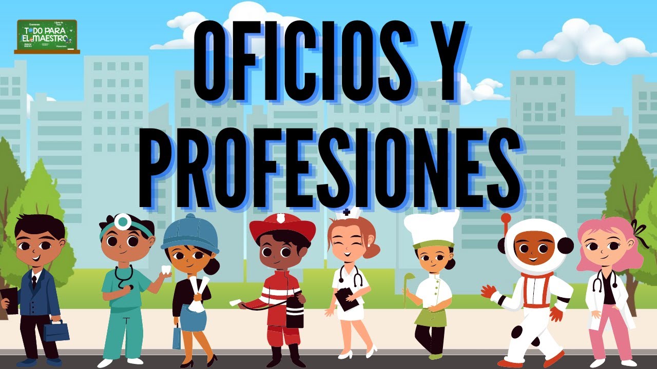 Ejercicio Para Niños Aprende Oficios Y Profesiones Fácil Youtube