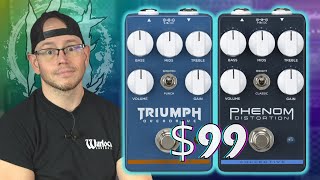 New, Affordable Overdrive and Distortion from Wampler! | Triumph \u0026 Phenom Collective Series Pedals!