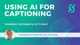 Using AI for Captioning