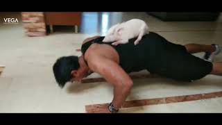 Adhugo Movie Promotional Video | Ravi Babu Workout with Pig | Prashanth Vihari | #Adhugo