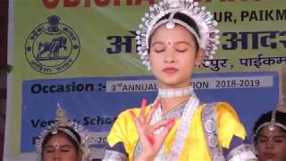 ODISSI MANGALACHARAN DANCE PERFORMED BY OAV FREZORPUR STUDENTS