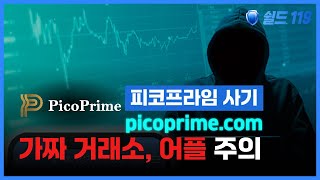 PicoPrime 사기 거래소 - 고수익을 보장, 코인/금 거래, 특별 프로젝트 투자사기 주의