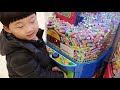 멘토스 4개 뽑기 성공 mentos machine