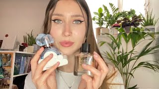 asmr | my perfume collection (glass tapping \u0026 scratching)