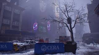 Time Square Scene 2 - (The Division) - [Ambient Video] 4K