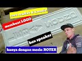 Kreativitas cara membuat logo box speaker sendiri