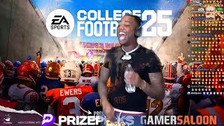 COLLEGE FOOTBALL 25 MADDEN GOD PLAYS FOR HIS 1st TIME