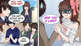 [Manga Dub] I rejected the prettiest girl in my class because I'm afraid of girls, but one day...